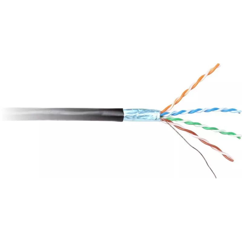 GETFORT Cat.5e F/UTP Outdoor Network Cable 500m Black