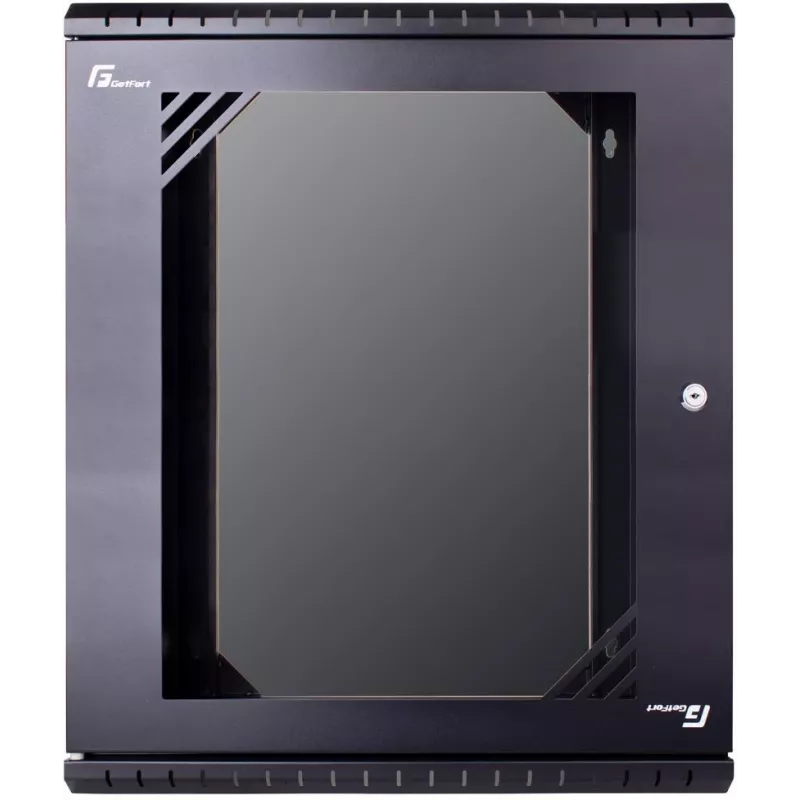 GETFORT ECO v3 19 inch 12U 520x450 Wall Mount Rack Cabinet Black