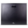 Getfort 2U sieninis CCTV stovas 580x540x130mm juodas