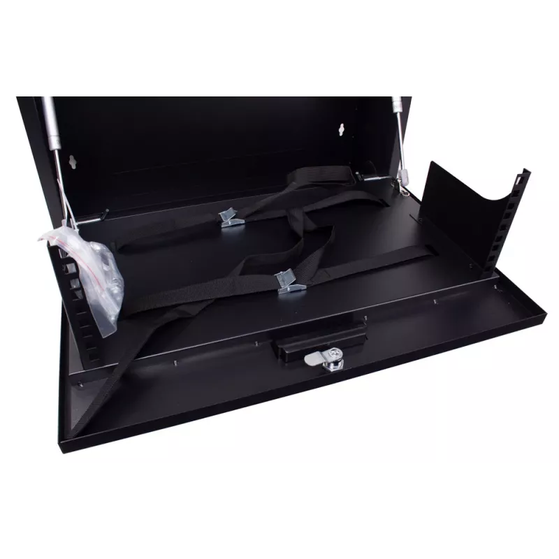 GETFORT WGF02-60/50/21-H-WSB 2U CCTV stovo gaubtas 600x540x210mm juodas VESA