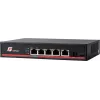 GETFORT GF-106-4PG-S-65 5-Port Gigabit PoE+ Switch (4 PoE+ Ports, 65W, 1 SFP) Desktop/Wall-Mount