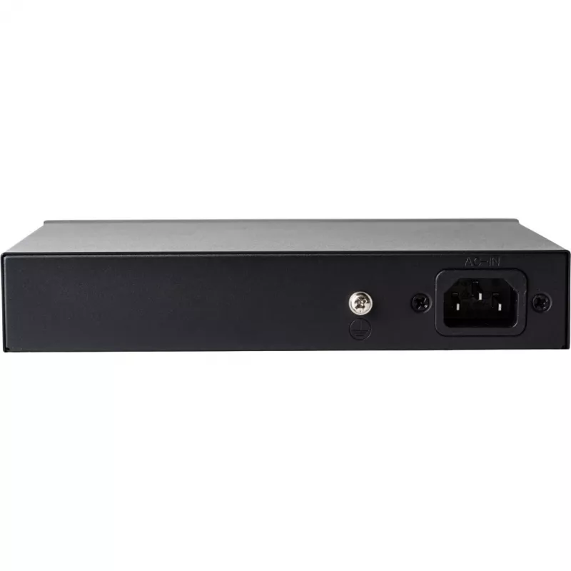 GETFORT GF-106-4PG-65 6 prievadų Gigabit PoE jungiklis (4 PoE+ prievadai, 65 W, nevaldomas, stalinis, metalinis)