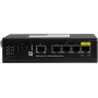 GETFORT GF-110-4PG-1G-1S Pramoninis PoE+ jungiklis, 4x PoE+ 10/100/1000Base-T + 1x 10/100/1000Base-T + 1x 1000Base-X SFP, -40°C iki 80°C, DIN bėgelis, 65W PoE biudžetas