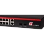 GETFORT GF-226G-24P-250 Nevaldomas PoE+ jungiklis, 24x 10/100Mbps PoE+ prievadai, 2x Gigabit RJ45, 2x SFP, 250W, montuojamas į stelažą