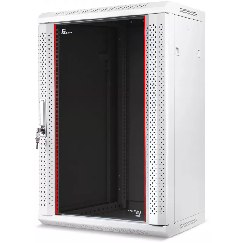 GETFORT WGF18-64EH-WGG 19 colių 18U sieninis stovo korpusas 600x450 mm pilkas