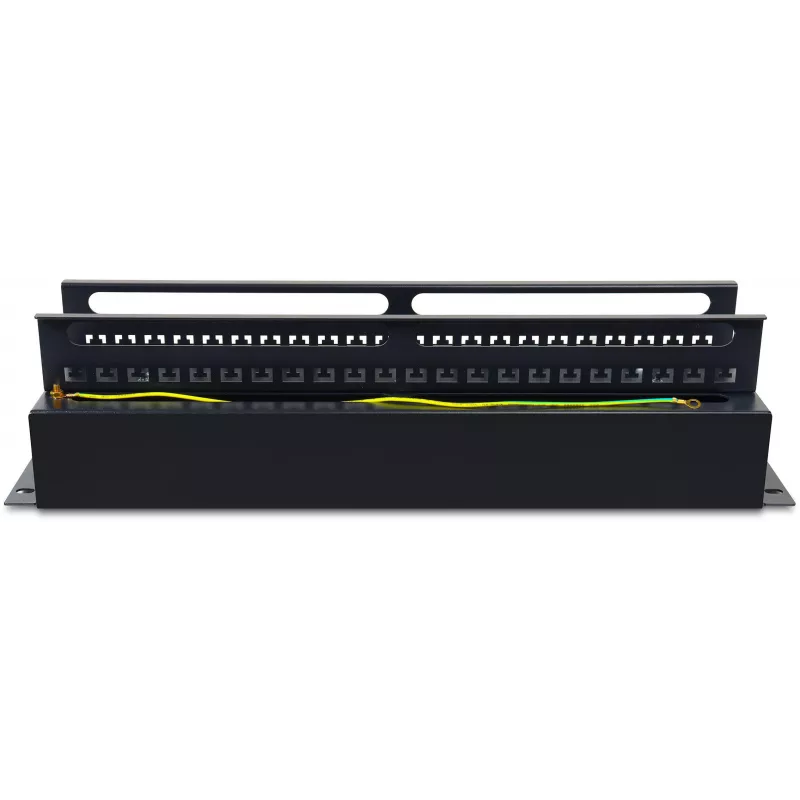 Getfort 3U 22x Schuko maitinimo skirstytuvas 230V 16A 2m kabelis juodas
