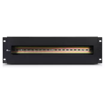 Getfort 3U 22x Schuko maitinimo skirstytuvas 230V 16A 2m kabelis juodas