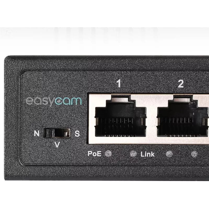 EasyCam EC-POE-SW82 8-Port PoE Switch 96W