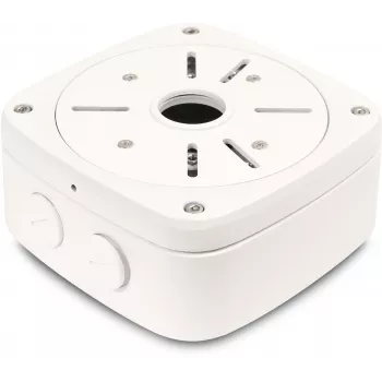 MITON P120U Jungiamoji dėžutė paviršiui montuoti IP44 balta 80x80x40mm