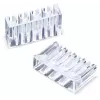 GETFORT RJ45 Cat.6 8P8C UTP modulinis kištukas su integruotu laidų kreiptuvu (100 vnt. pakuotė)