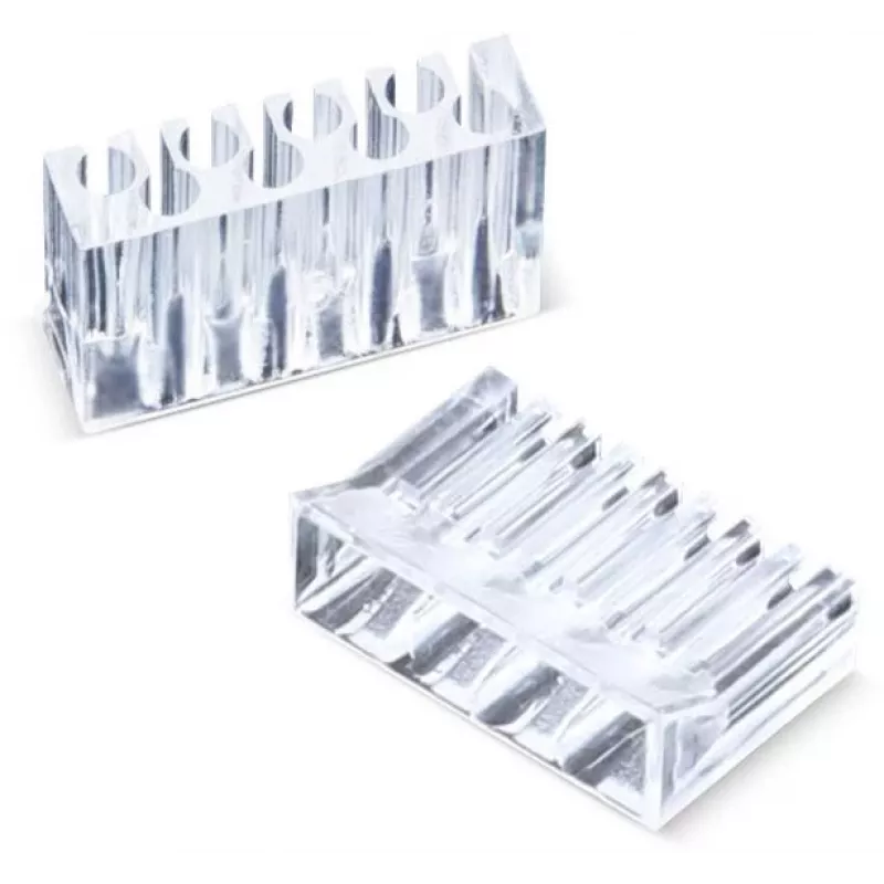 GETFORT RJ45 Cat.6 8P8C UTP modulinis kištukas su integruotu laidų kreiptuvu (100 vnt. pakuotė)