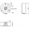 MITON MT-P134 Hermetinė jungiamoji dėžutė IP55 100x100x50mm Šviesiai pilka