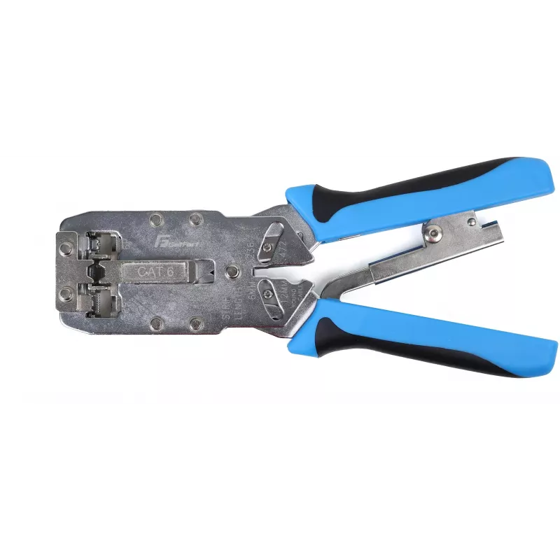 Getfort RJ45 Crimping Tool 8P+6P+4P+AMP Cat.6 su slėgio valdymu