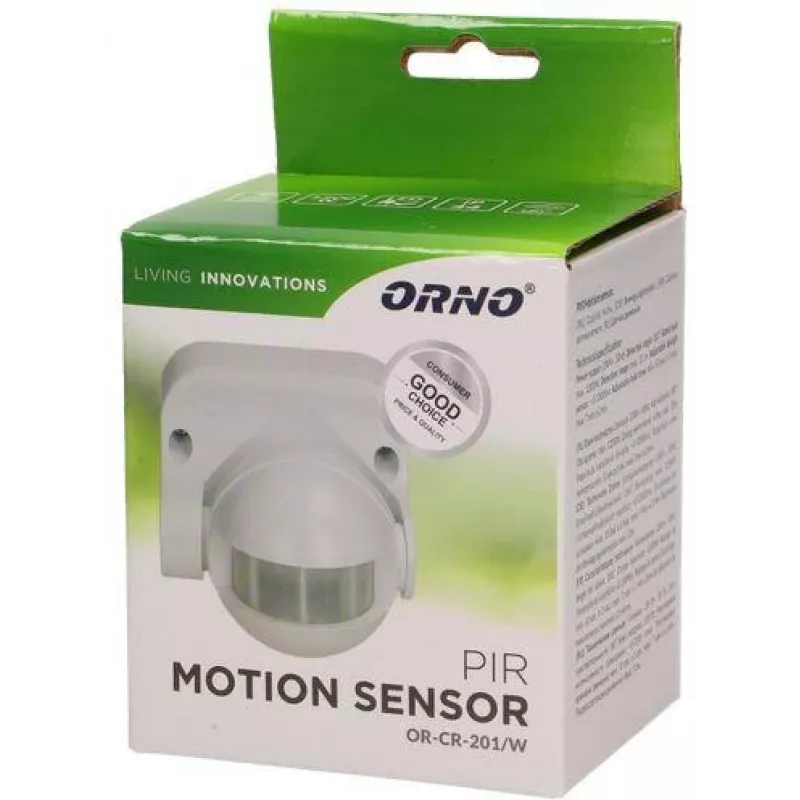 ORNO OR-CR-201/W PIR judesio jutiklis baltas