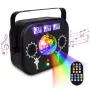 LIGHT4ME MULTIBOX kelių efektų LED rutulio disko lazeris