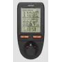 ORNO OR-WAT-435/B Energijos skaitiklis ir energijos suvartojimo skaičiuotuvas, 230V, 16A, LCD ekranas, juoda