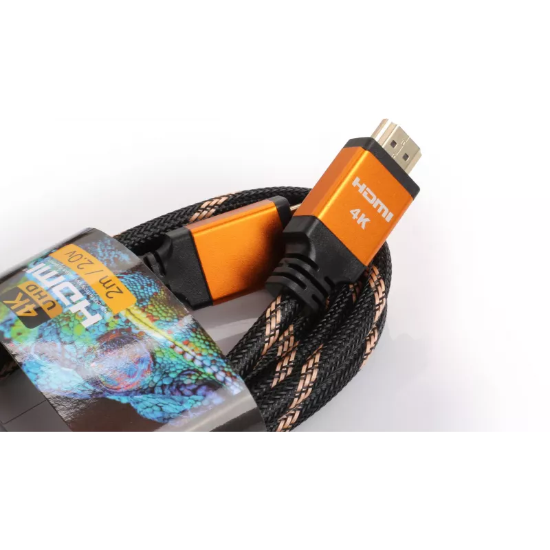 HDMI-HDMI laidas Opticum RED 4K UHD - 0,5 m (v2.0)