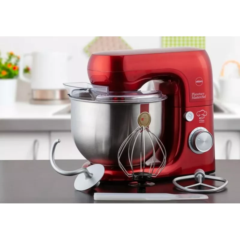 Eldom WRK1250 Chef Multifunkcinė virtuvės mašina, 1500 W, 2,5 L, nerūdijančio plieno dubuo, LCD ekranas, integruotos svarstyklės
