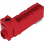 PAWBOL LZB E.4136CZ Sraigtinė gnybtų juosta 12 polių Raudona 450V 24A