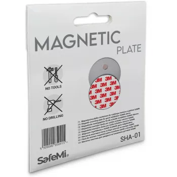 SAFEMI Magnetinės tvirtinimo plokštelės dūmų ir CO detektoriams SHA-01