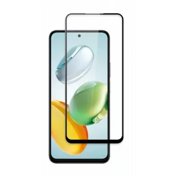 SCREENOR Grūdinto stiklo ekrano apsauga, skirta Honor X5 Plus / X5C Plus, pilna danga, 9H kietumas, 0,33 mm, permatoma