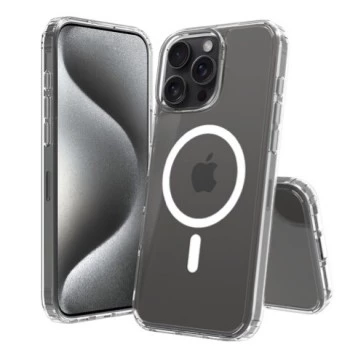 SCREENOR BUMPER iPhone 16 Pro Max MagSafe Skaidrus