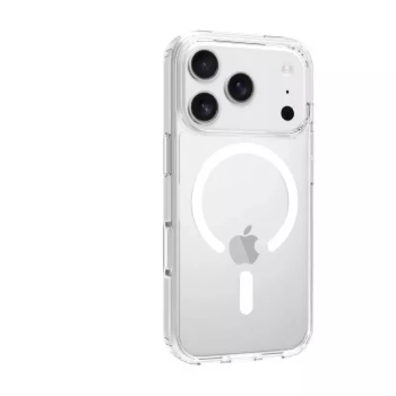 SCREENOR Bumper Case, skirtas Apple iPhone 17 Pro, suderinamas su MagSafe, permatomas
