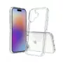 SCREENOR Bumper Case, skirta Apple iPhone 15 Pro Max, skaidri permatoma TPU/PC, sustiprinta apsauga nuo kritimo, suderinama su MagSafe