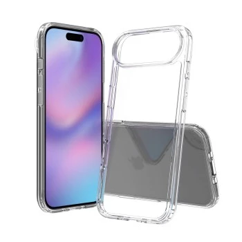 SCREENOR Bumper Case, skirtas Apple iPhone 15 Pro Max, skaidrus, atsparus smūgiams, apsaugantis nuo pageltimo, suderinamas su MagSafe