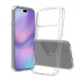 SCREENOR Bumper Case, skirta Apple iPhone 17 Pro Max, permatoma skaidri TPU, smūgius sugerianti, nuo pageltimo apsauganti, plonas profilis