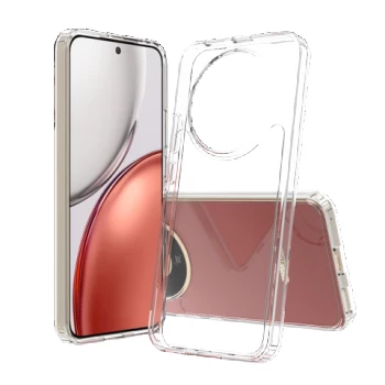 SCREENOR Bumper Case, skirta Honor Magic 6 Lite, permatoma, TPU, smūgius sugerianti, atspari įbrėžimams