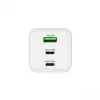 GRATEQ HALTI GaN PD/PPS 2xUSB-C/1xUSB-A 100W Wall Charger Black