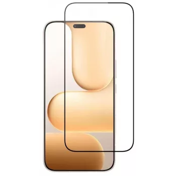 SCREENOR Grūdinto stiklo ekrano apsauga, skirta Honor 9X Lite, pilna danga, 9H kietumas, 0,33 mm, atspari įbrėžimams, atspari pirštų atspaudams, oleofobinė danga, 2,5D užapvalinti kraštai, montavimas be burbuliukų, 1 vnt.