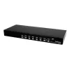 StarTech.com 8 Port 1U DVI USB KVM Switch - 8-Way DVI-I / USB-B Switch for Rack Mounting