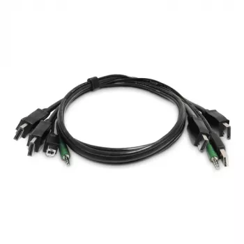 StarTech.com 2-Port DVI-I USB KVM Switch with Audio Support - TAA Compliant
