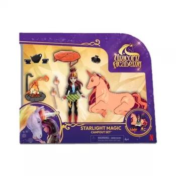 SPINMASTER Unicorn Academy - Cinders Campfire Set (su Valentina, Cinder ir aksesuarais)