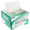 KIMBERLY-CLARK KIMTECH SCIENCE Delicate Task Wipers, 280 servetėlių dėžutėje, baltos, 1 sluoksnio, mažai pūkelių, pop-up dėžutė