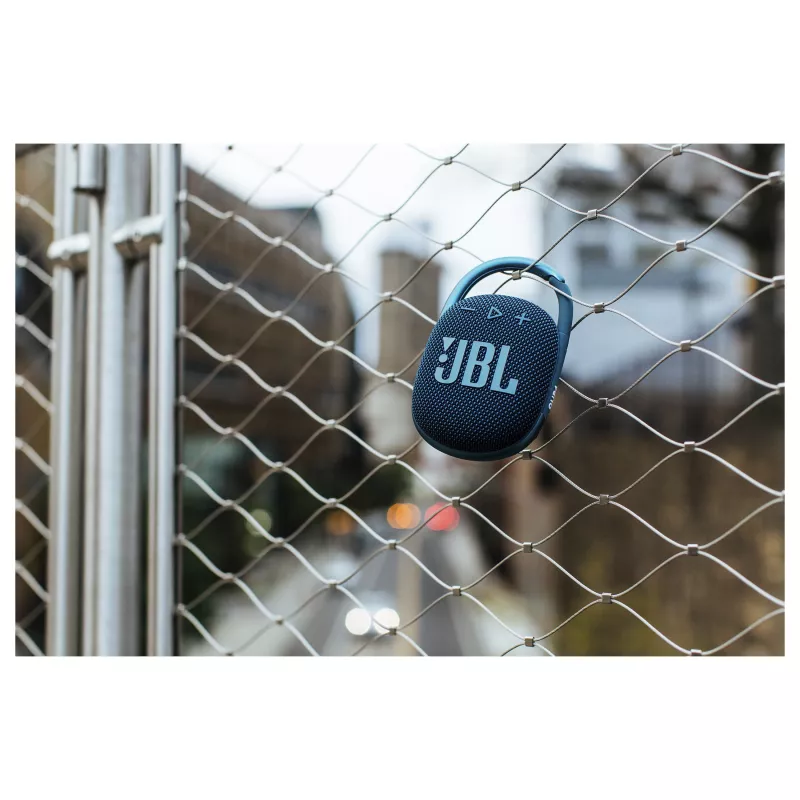 JBL Clip 4 nešiojamas „Bluetooth“ garsiakalbis, juodas