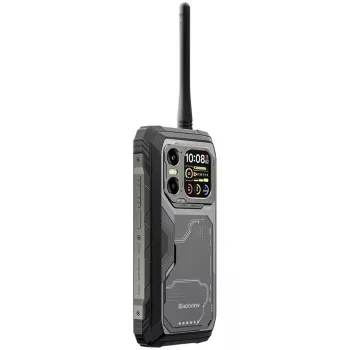 Blackview XPLORE 1 Walkie-talkie 22km 5G neardūžtantis telefonas 6,78 col. FHD 2460x1080 120Hz+2,01 col. 296x240 12+256GB MTK Dimensity 7050 aštuonių branduolių 2,4 GHz Kam 50+64MP+20MP naktinis matymas 20000mAh NFC Gorilla Glass 5 Android 15 MIL-STD juod
