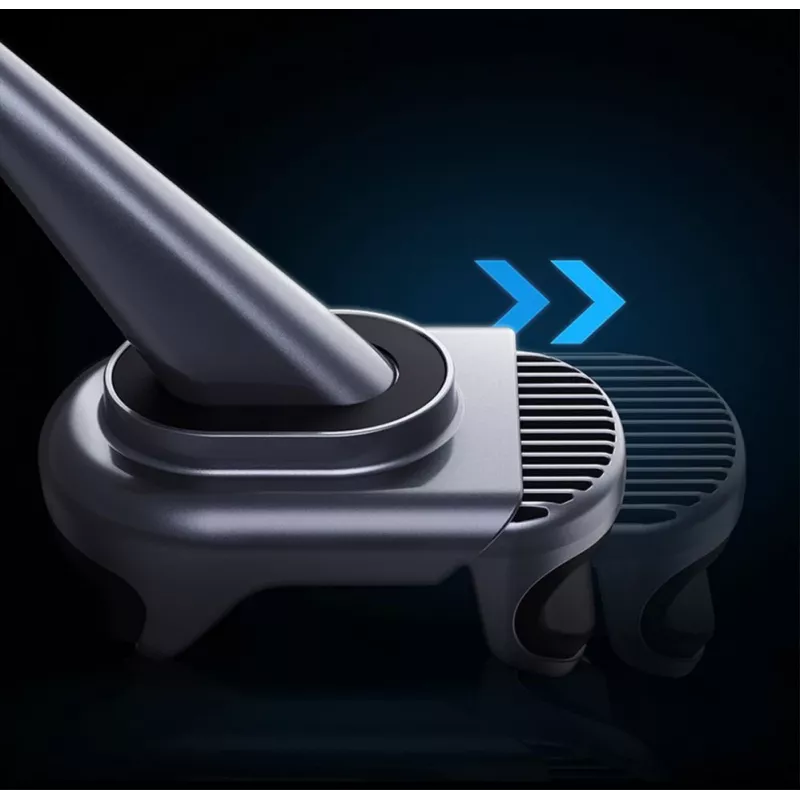 Baseus T-Space Electric Car Holder with Solar Panel for Tesla Model 3/Y - Black