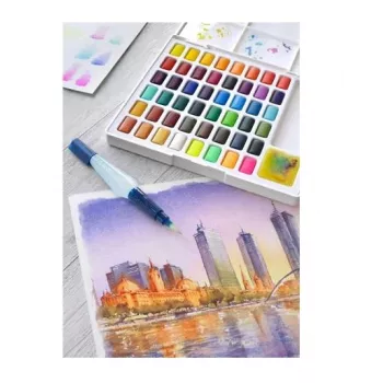 Faber-Castell Polychromos meninės spalvoti pieštukai - 48 vnt. - įvairių spalvų