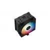 Deepcool AG500 BK ARGB Single Tower CPU Cooler, Black, 120mm PWM Fan, 5 Heat Pipes, Intel/AMD