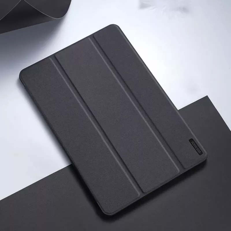 Dux Ducis Domo Case su atverčiamu dangteliu ir Smart Sleep funkcija, skirta Xiaomi Redmi Pad Pro (4G/5G)/Poco Pad 12.1 - Juoda