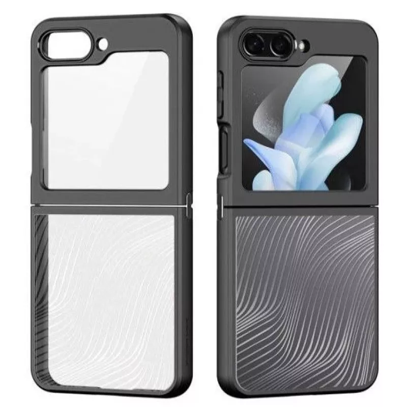 Dux Ducis Aimo Mag Case, skirtas Samsung Galaxy Z Flip 5 - Juoda