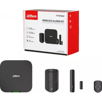 Dahua ART-ARC3800H-03-W2(868)-B belaidis signalizacijos rinkinys (868 MHz, juoda)