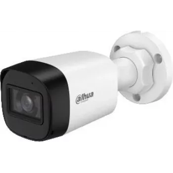 DAHUA HAC-HFW1500RL-0280B-S3-DIP 5MP IR Bullet Camera, 2.8mm fiksuotas objektyvas, IP67, 12V DC