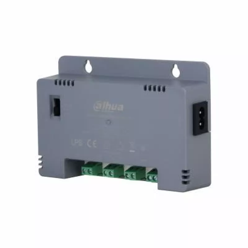 Dahua PFM344D-4CH-EN Maitinimo blokas, 12V DC, 4 kanalų, 48W, montuojamas ant sienos