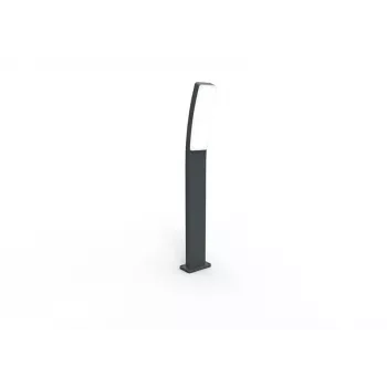 Bollard Light KIRA 7288902118 18W LED tamsiai pilka