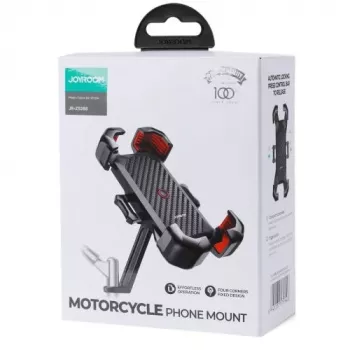JOYROOM Motociklo telefono laikiklis juodas (JR-ZS288-m)