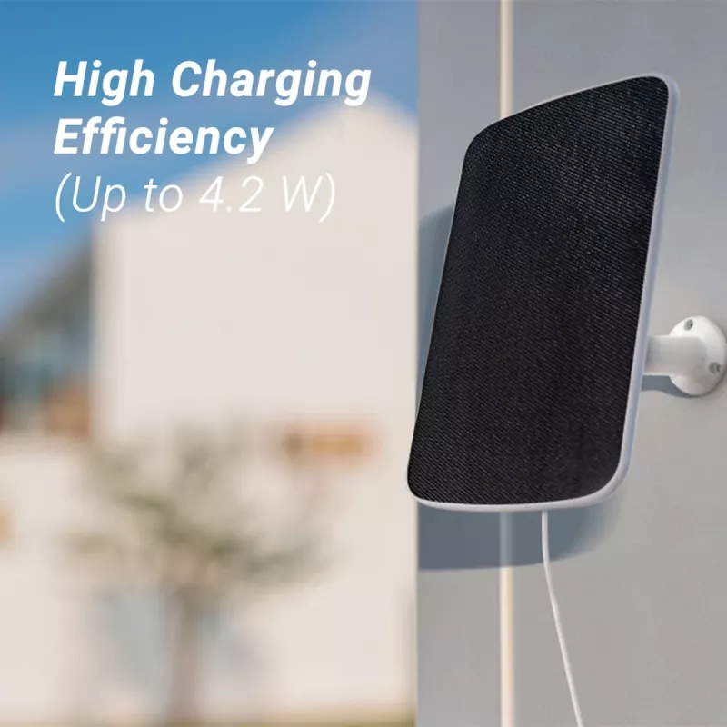 EZVIZ EB3 3MP belaidė IP kamera su saulės baterija, USB-C, spalvotu naktiniu matymu, dvipusiu garsu, IP65, 5200 mAh baterija